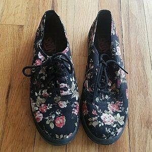 Floral Vans